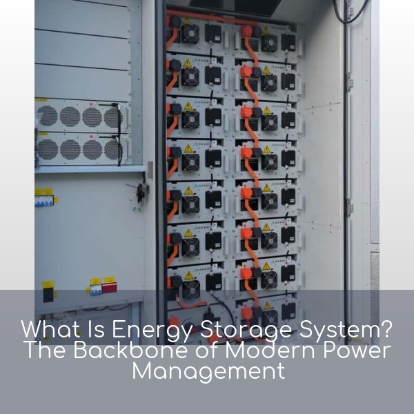 What Is Energy Storage System? The Backbone of Modern Power Management